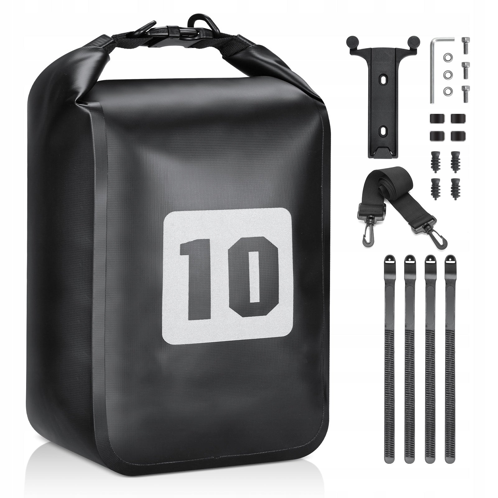 FORK BAG FRONT BICYCLE RACK 10 L TRAVEL WATERPROOF Packaging status original