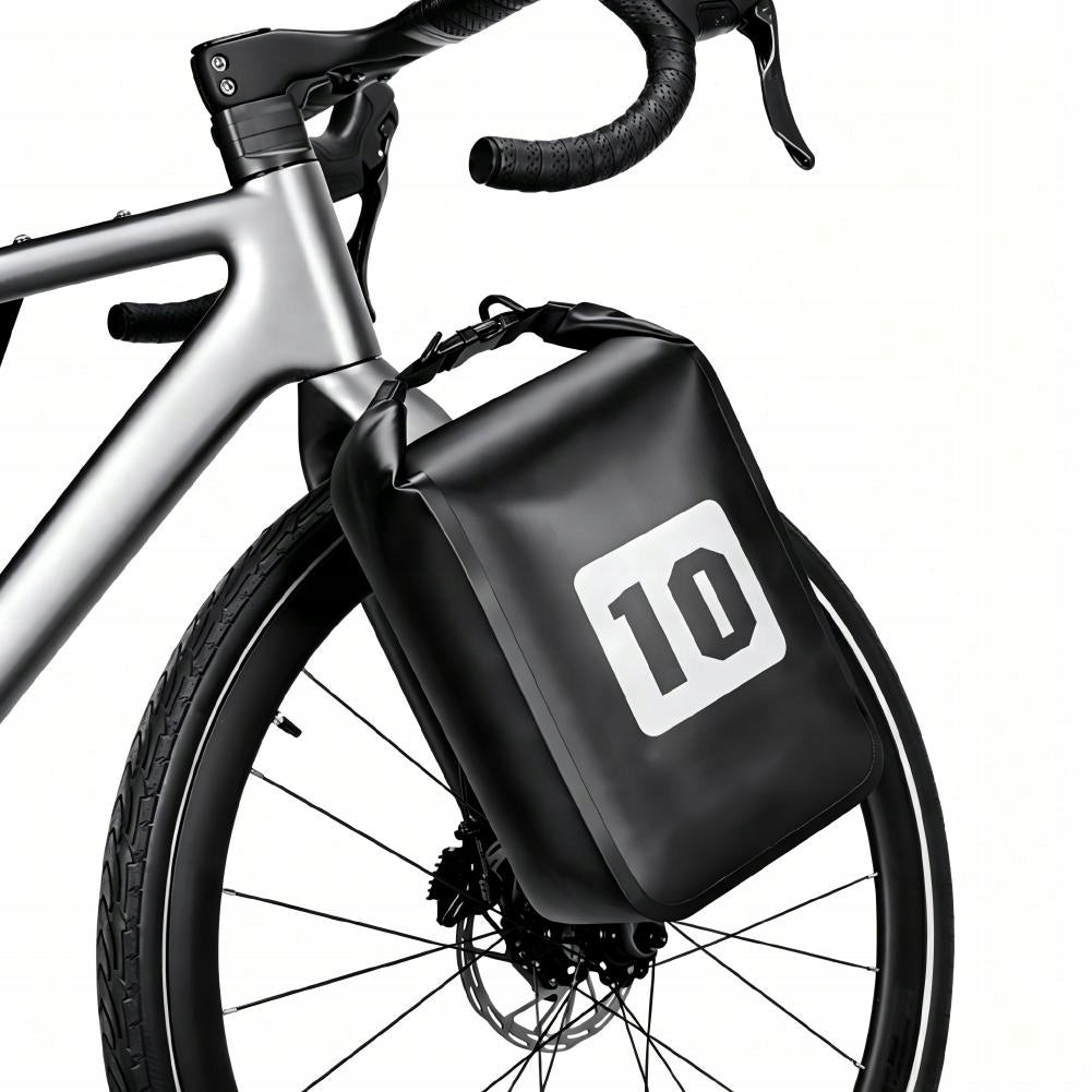 FORK BAG FRONT BICYCLE RACK 10 L TRAVEL WATERPROOF