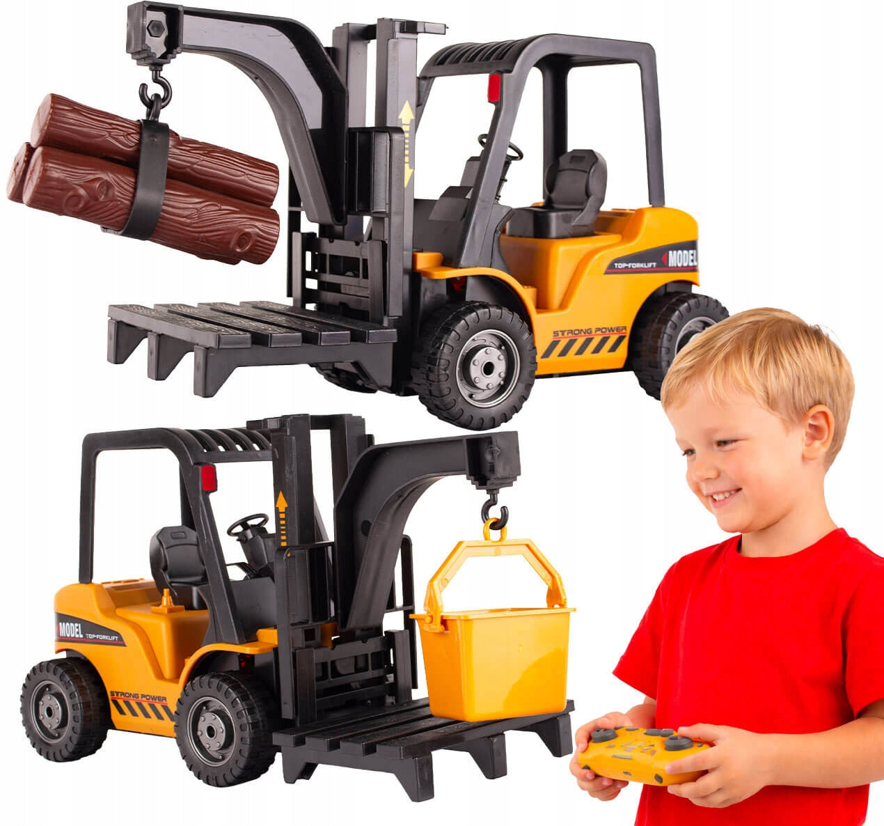 FORKLIFT REMOTE CONTROLLED FORKLIFT WITH PALLET REMOTE CONTROL CHARGER