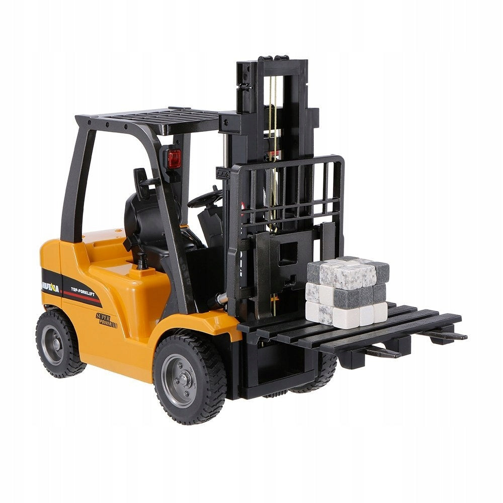 FORKLIFT REMOTE CONTROLLED RC METAL STACKER 1:10 HUGE Packaging status original
