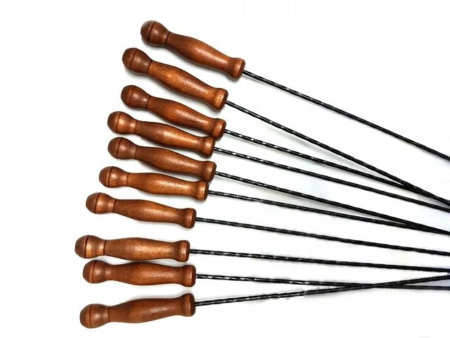 FORKS STICKS FOR FIRE GRILL STICKS 125CM 10PCS!
