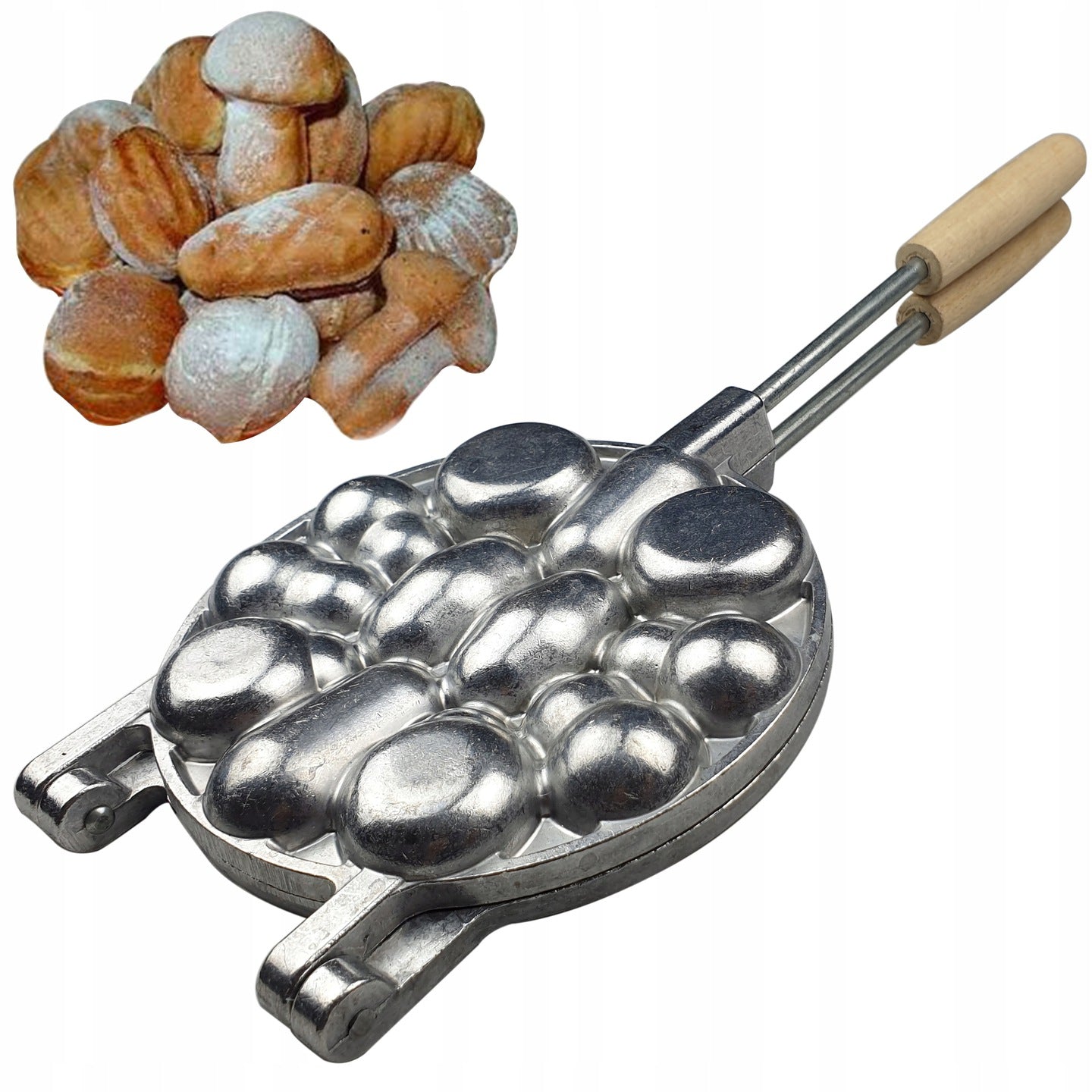 FORM COOKIE BAKING TOASTER IN DIFFERENT SHAPES MIX OF PEANUTS #73 Brand no brand