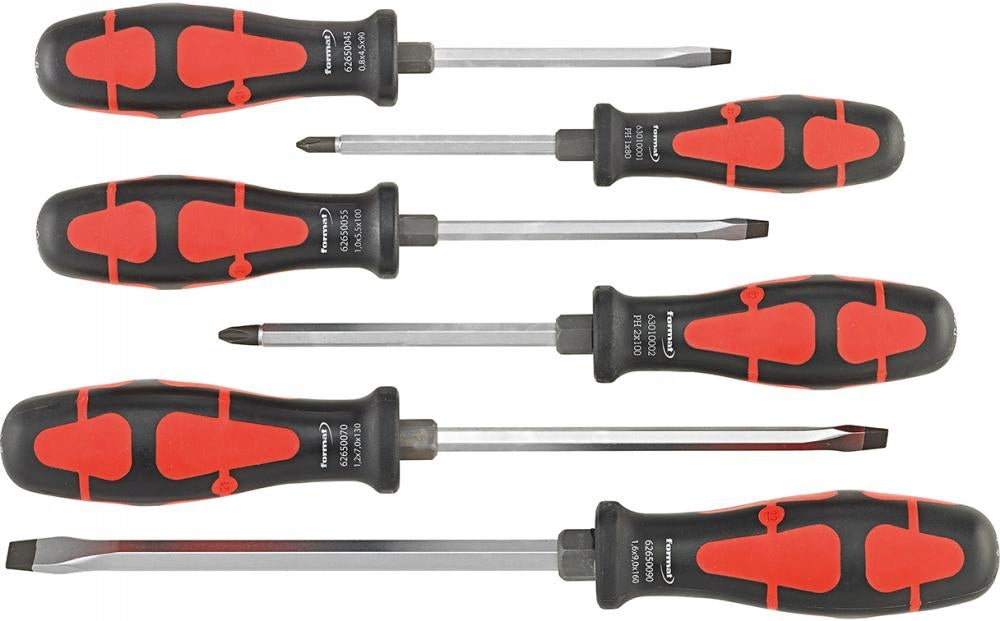 FORMAT 63540031 Set of 6 screwdrivers PH FD screwdrivers