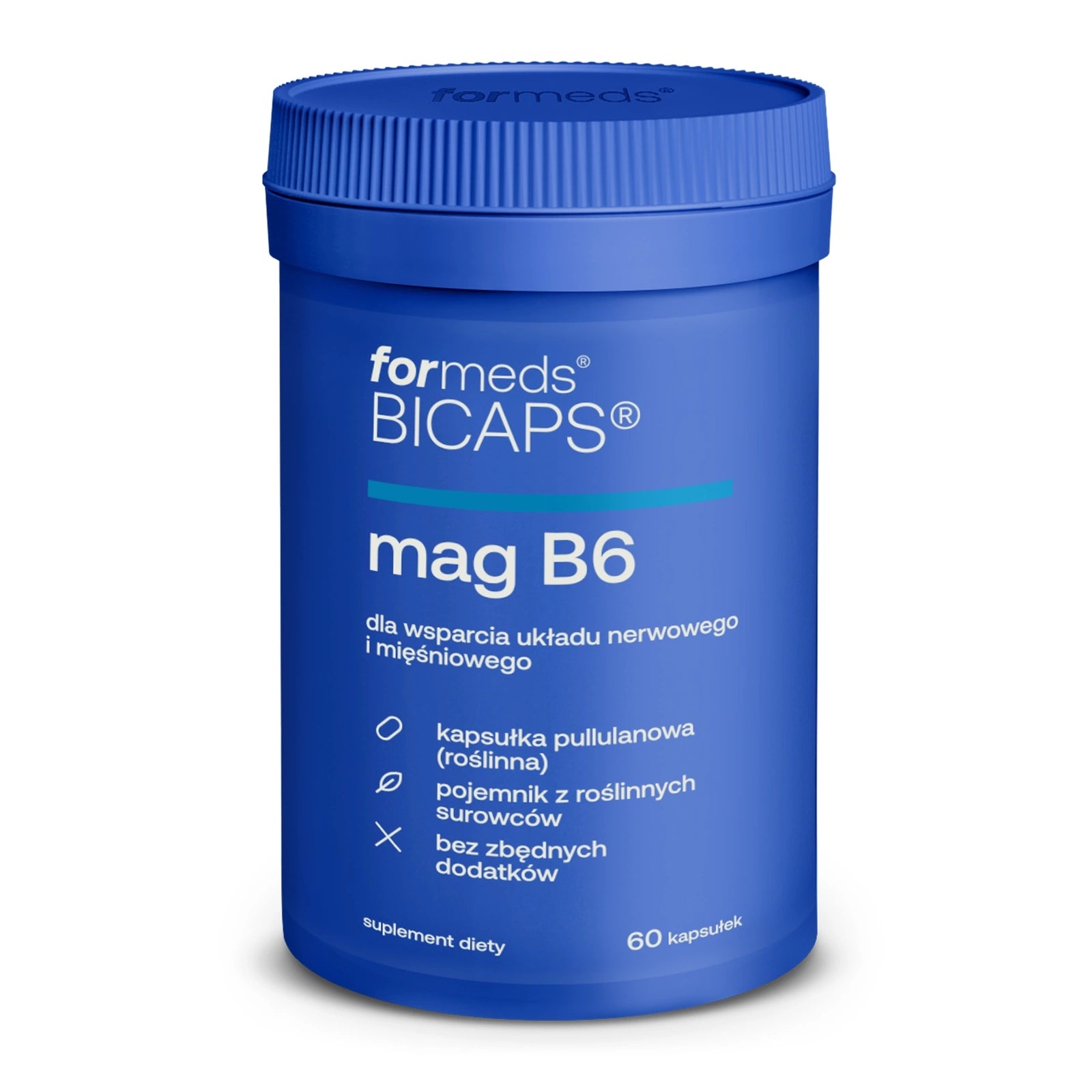 FORMEDS BICAPS MAG B6 + POTASSIUM Citrate MAGNESIUM POTASSIUM Blood pressure EAN (GTIN) 5906118495682