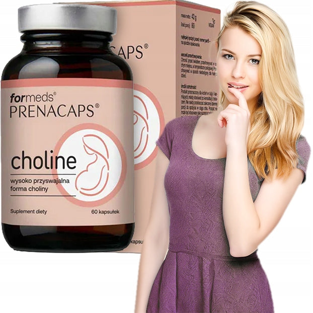 FORMEDS PRENACAPS CHOLINE Highly Absorbent Choline Form Choline 60 kaps