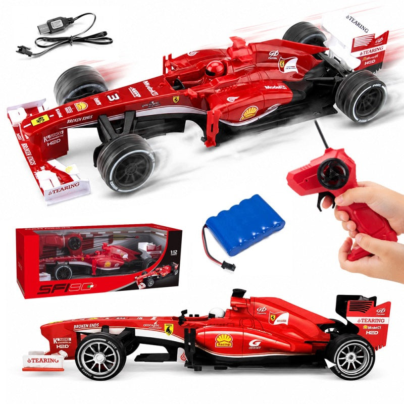 FORMULA F1 RC REMOTE CONTROLLED CAR FOR REMOTE CONTROL USB BATTERY FOR CHILDREN