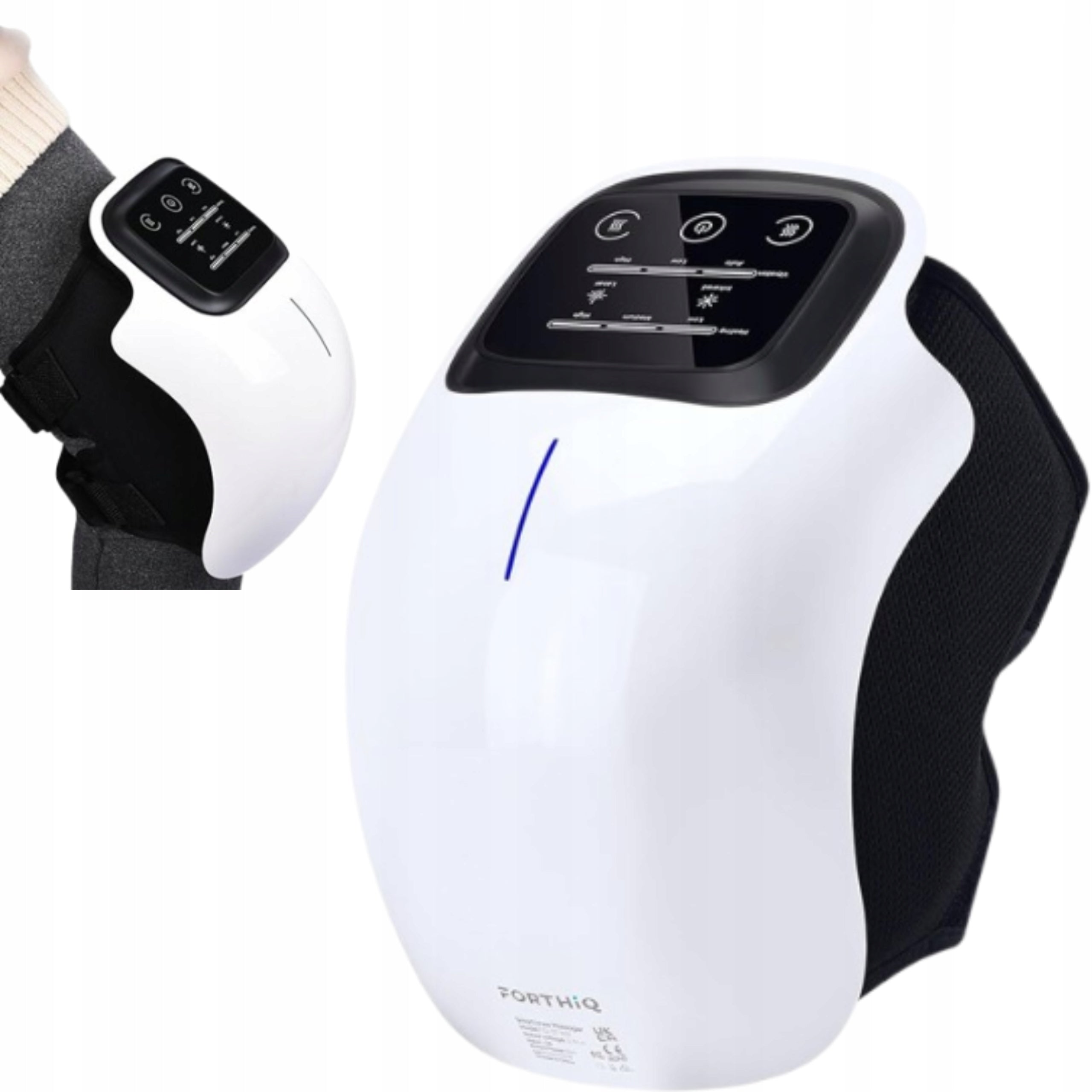 FORTHiQ Wireless Knee Massager Laser and Vibration Therapy