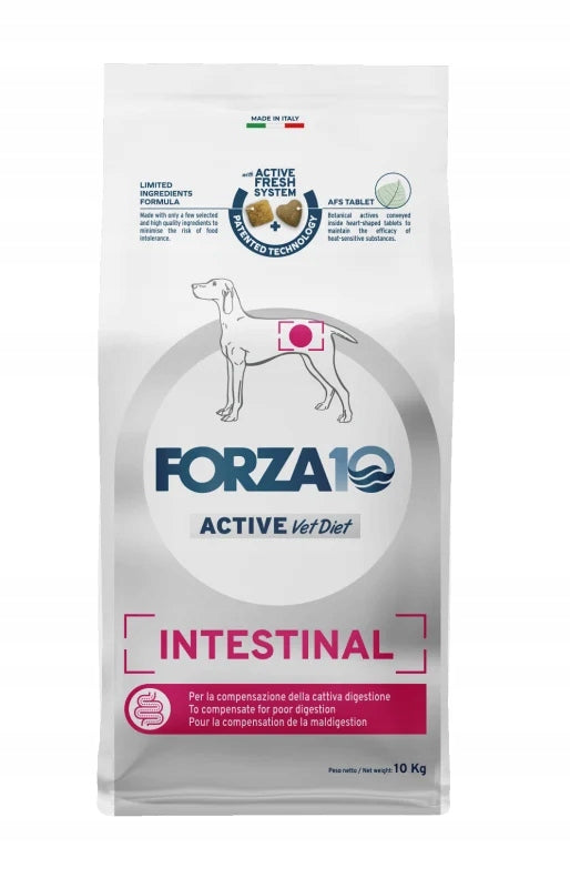 FORZA10 Intestinal Active Diet for digestive problems for dogs 10kg