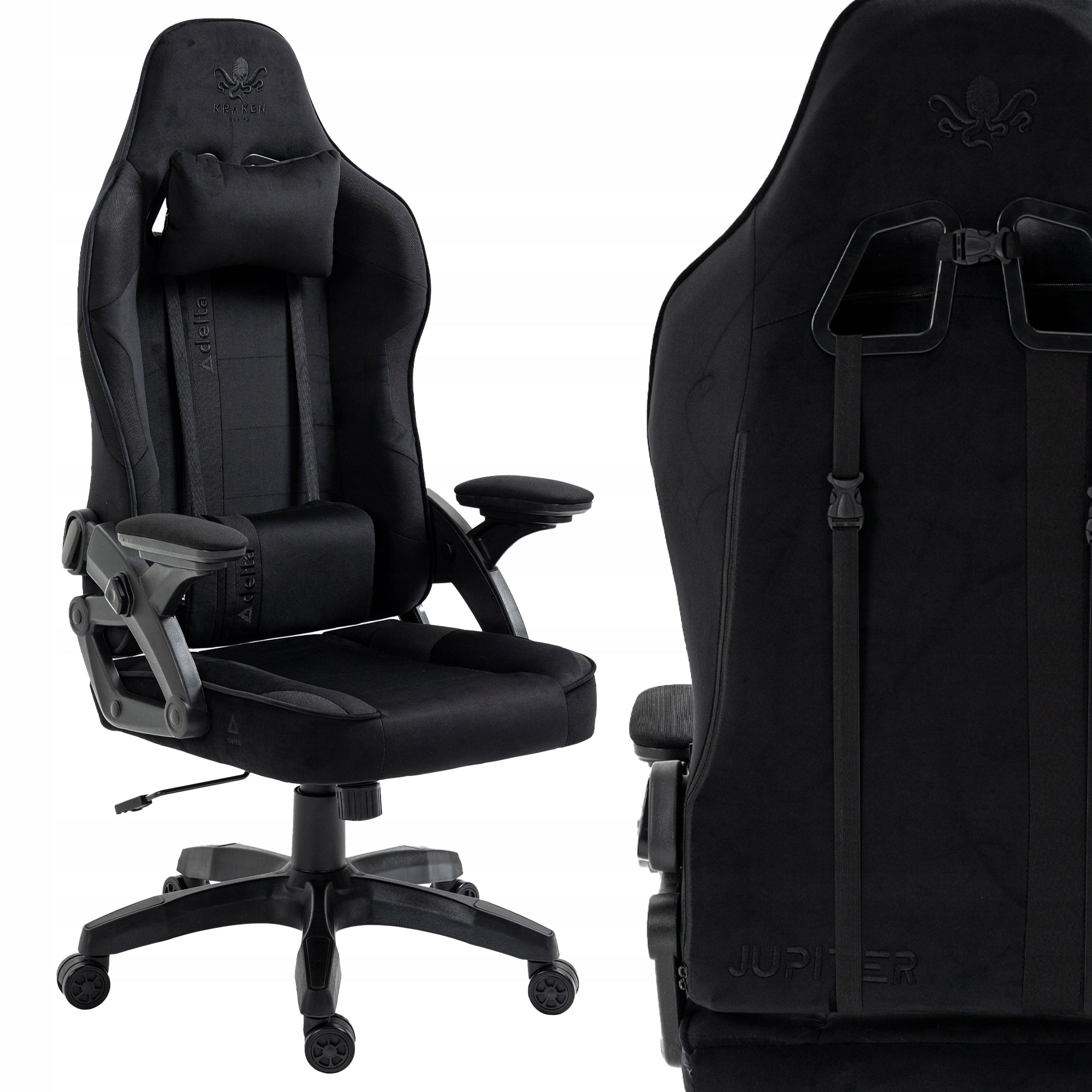 Gaming-Stuhl Kraken Chairs, schwarz 