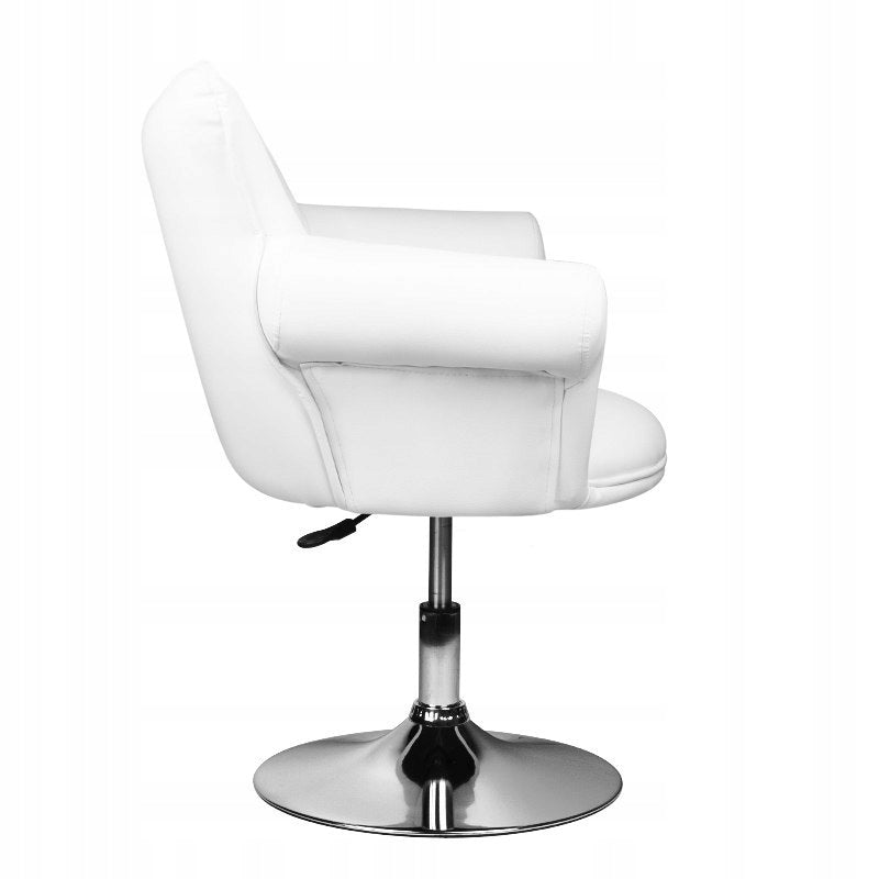 Professioneller Friseurstuhl Gracija, weiß 