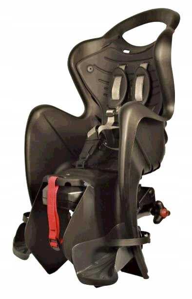 Fahrradsitz hinten Bellelli Mr Fox Relax, schwarz 