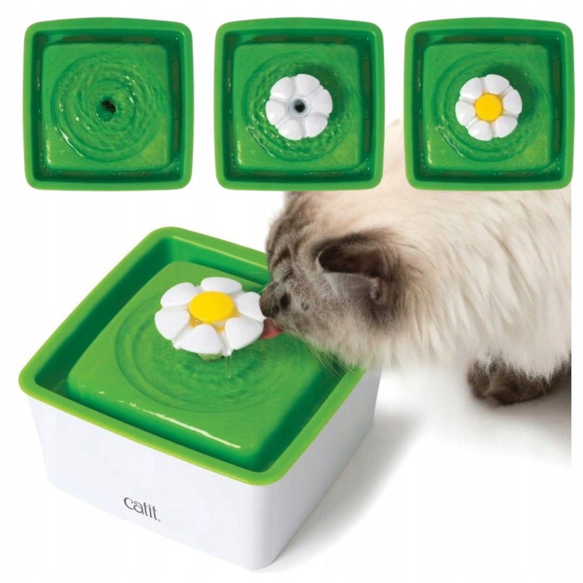 FOUNTAIN BOWL DRINKER WATER VENDING MACHINE FOR CAT DOG 1,5L