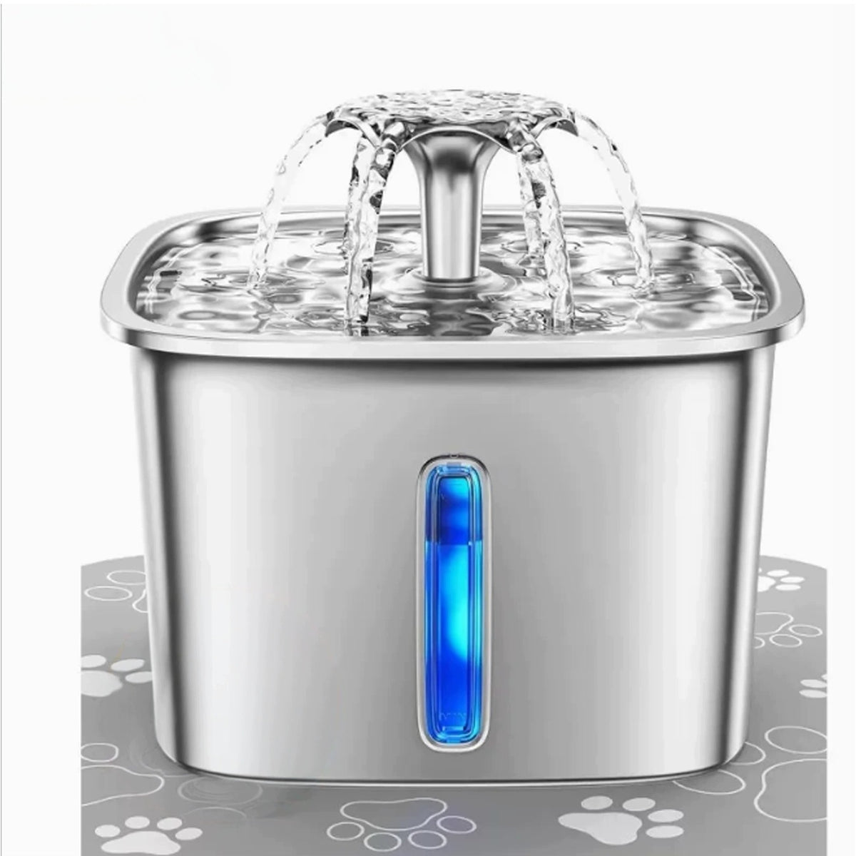 FOUNTAIN CAT DRINKER DOG BOWL AUTOMATIC DRINKER SILENT LED 2,2L Packaging status original