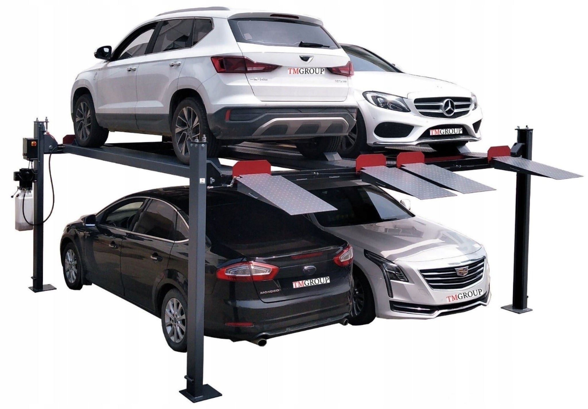FOUR-COLUMN GARAGE TWO-CAR WORKSHOP