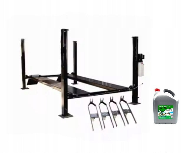 FOUR-COLUMN PARKING LIFT GRUBBER XP4010 CARPARK 4000KG 230V Manufacturer code XP4010