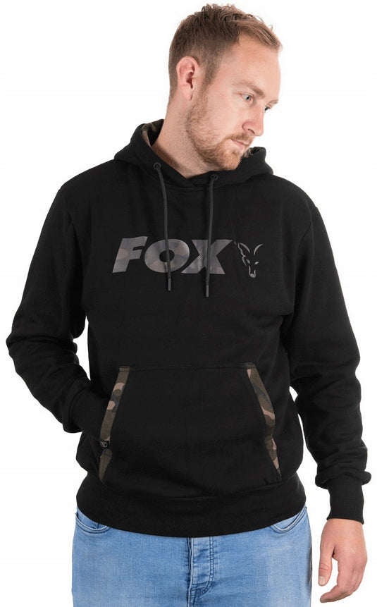 FOX Sweatshirt Black / Camo Hoody S