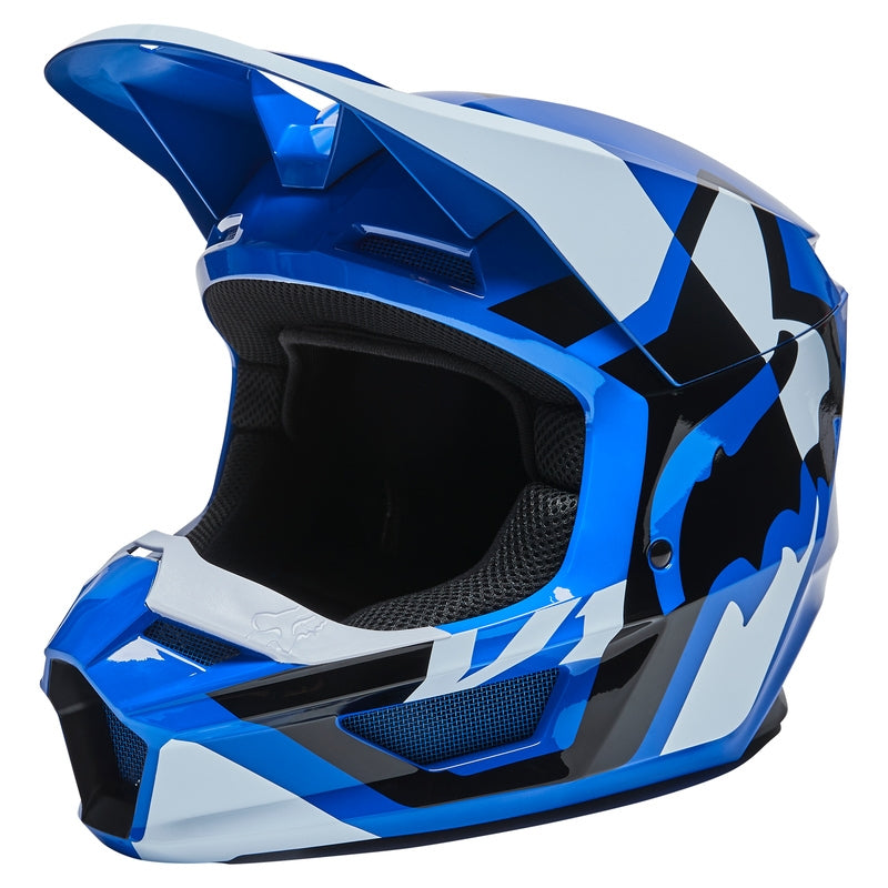 FOX V-1 LUX BLUE HELMET (XL)