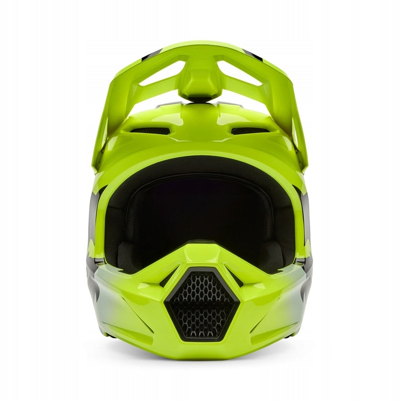 FOX V1 SHIELD FLUO YELLOW HELMET (XL) Manufacturer's catalog number V1 SHIELD-HLMT_36385-130XL