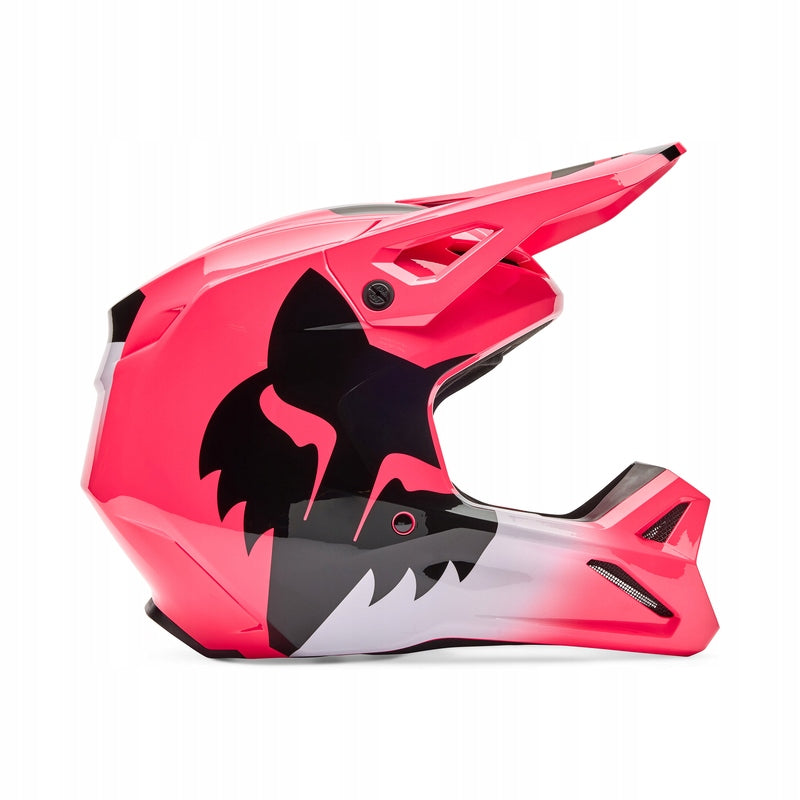 FOX V1 SHIELD PINK HELMET XS