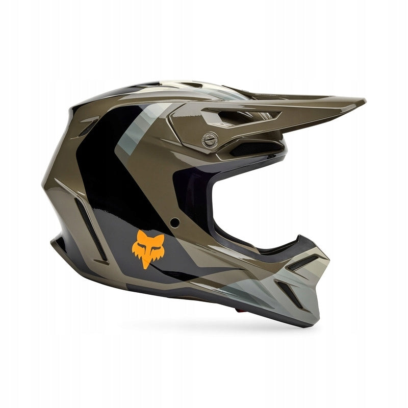 FOX V3 FADE BROWN/BLACK HELMET (S)