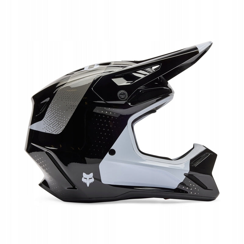 FOX V3 TINE BLACK HELMET (S)