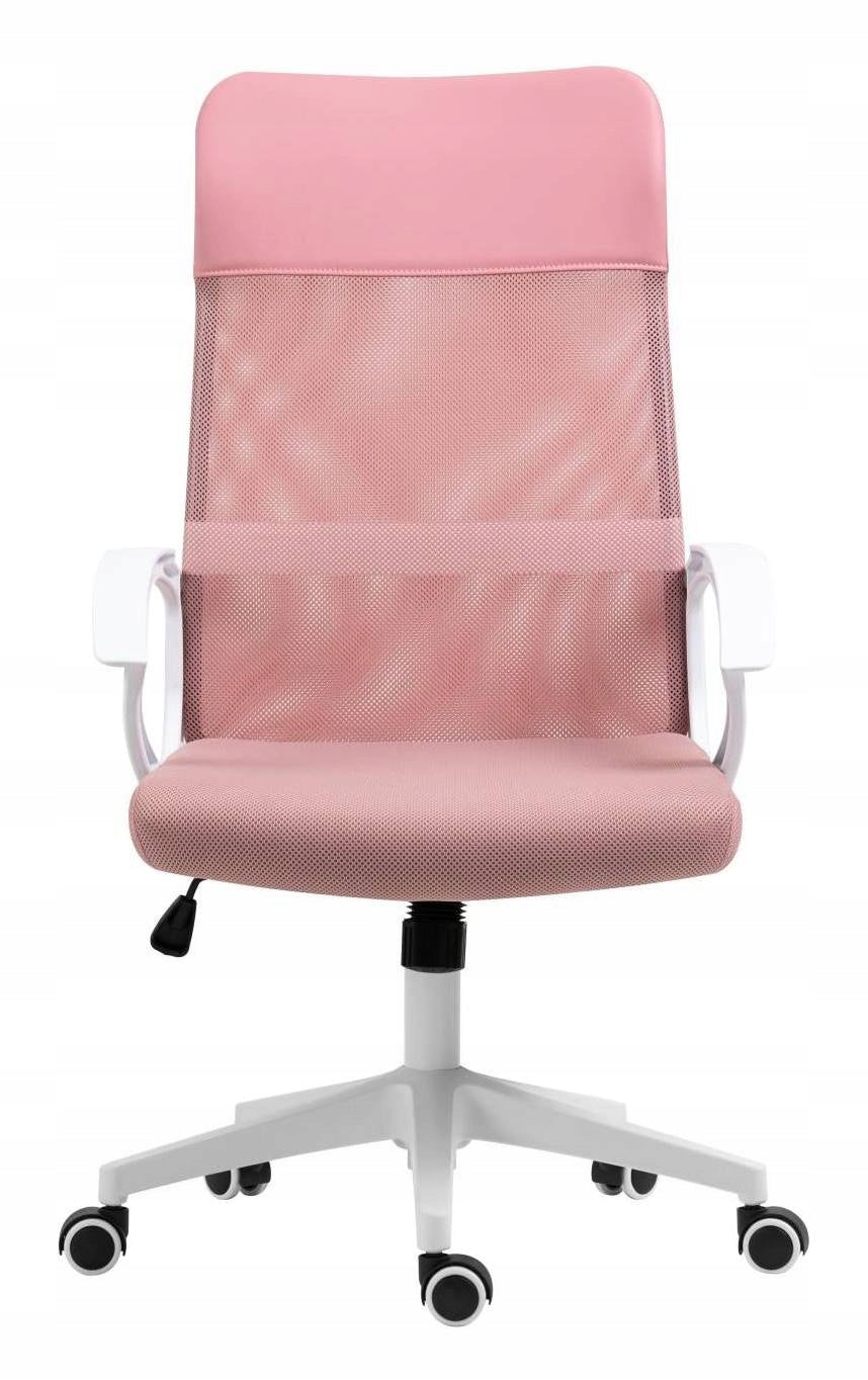 FOZO Gaming Chair Pink – Rotating Children’s Chair with Mesh