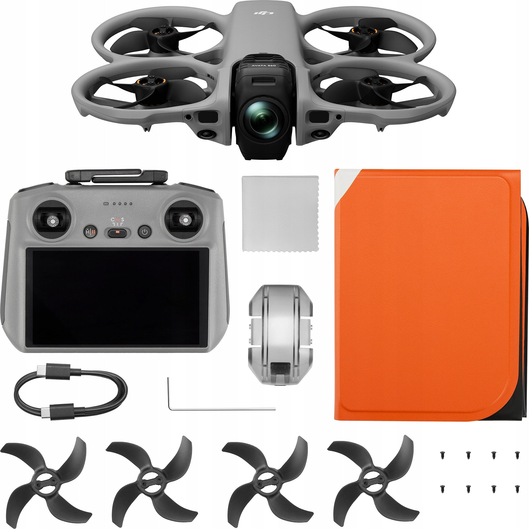 FPV drone DJI Avata 360 Controller DJI RC 2 Screen Camera 8K 360 42GB LiDAR