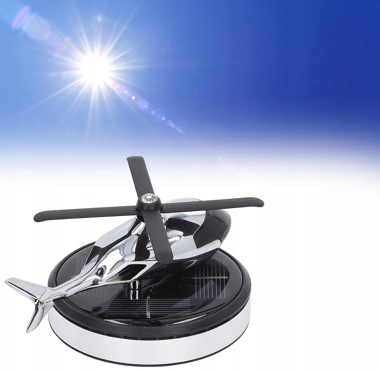 FRAGRANCE CAR DIFFUSER SOLAR DECORATION AIRPLANE GIFT Packaging status original