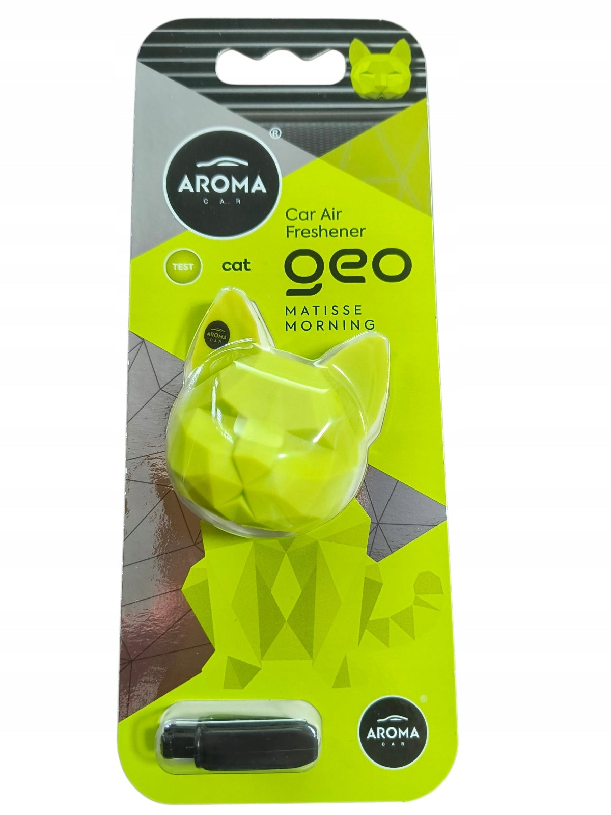 FRAGRANCE FOR CAR AROMA CAR GEO CAT 3D MATISSE MORNING AIR FRESHENER