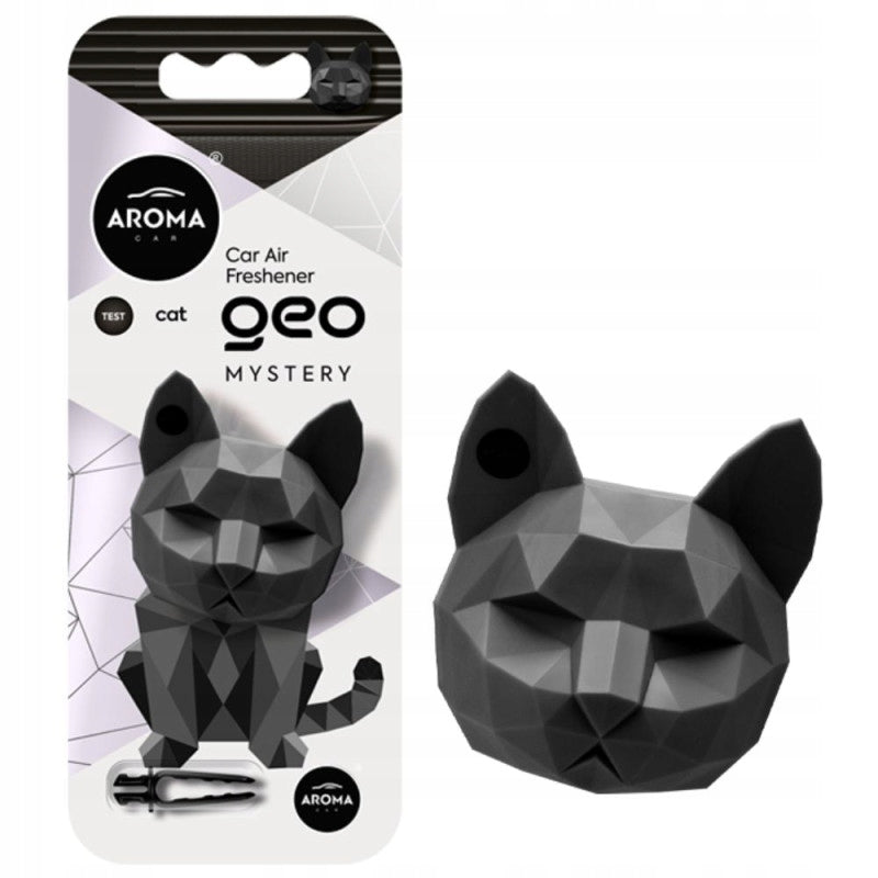 FRAGRANCE FOR CAR AROMA CAR GEO CAT 3D MYSTERY AIR FRESHENER