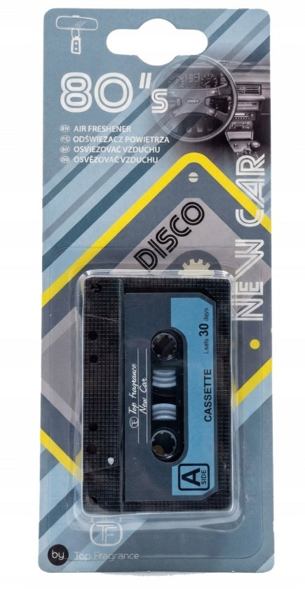 FRAGRANCE FOR CAR NEW CAR CASSETTE RETRO STYLE SUPER LOOK 30 DAYS GIFT Packaging status original