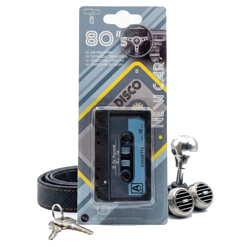 FRAGRANCE FOR CAR NEW CAR CASSETTE RETRO STYLE SUPER LOOK 30 DAYS GIFT