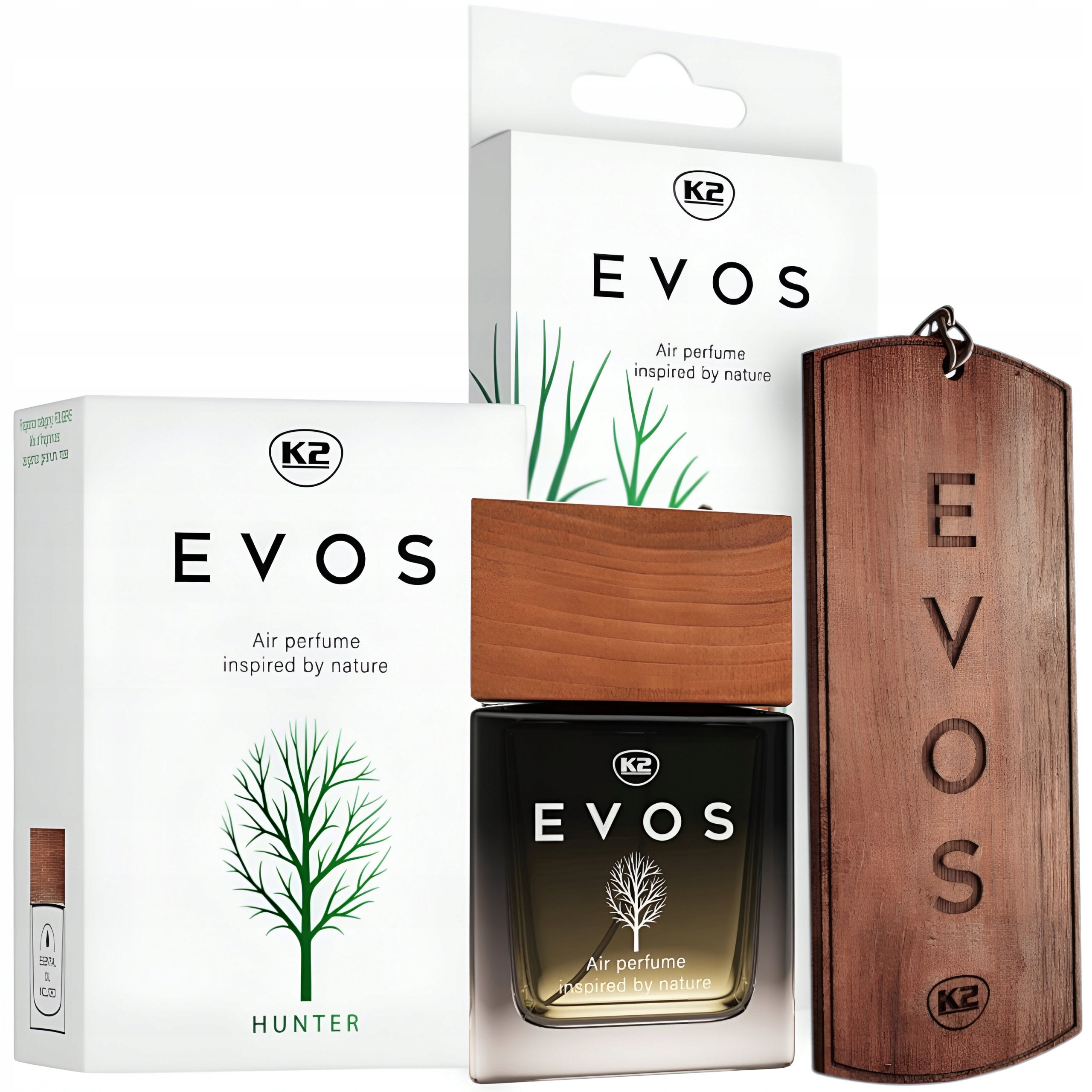 FRAGRANCE FOR CAR PERFUME FOR CAR K2 EVOS HUNTER BOTTLE 50ML + PENDANT