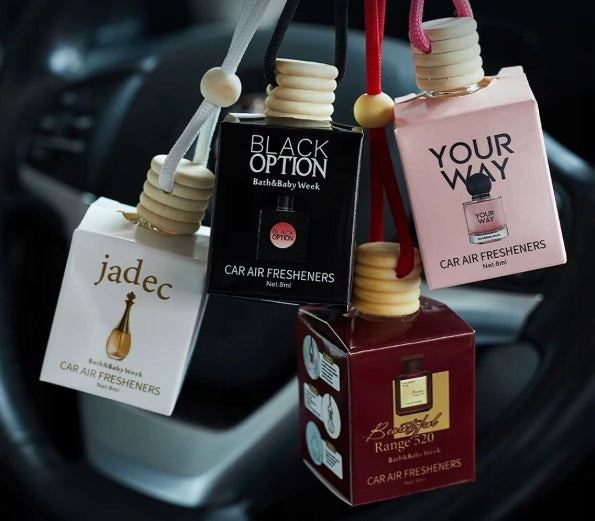 FRAGRANCE FOR CAR PERFUMED PENDANT BOTTLE 8ml - YOUR WAY Kind fragrance hangers