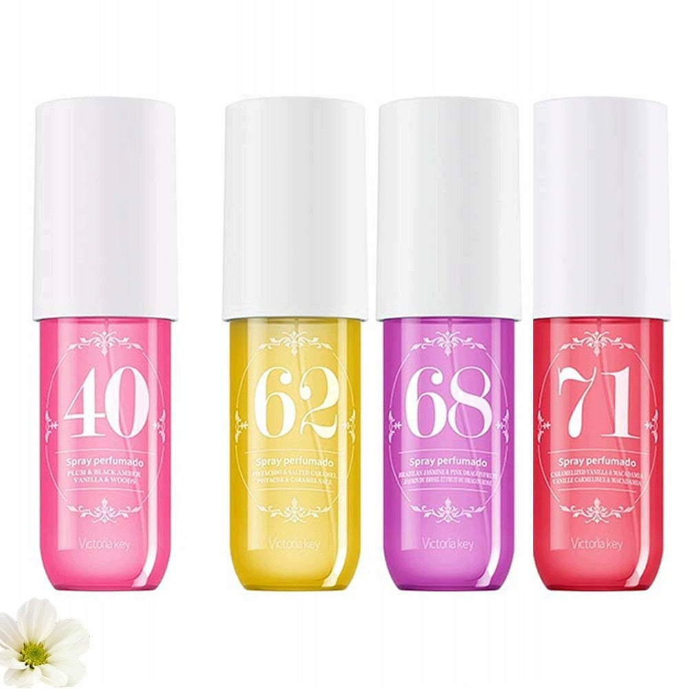FRAGRANCE SET SPRAY MIST 62 40 71 68 MIST 4 X 90 ML
