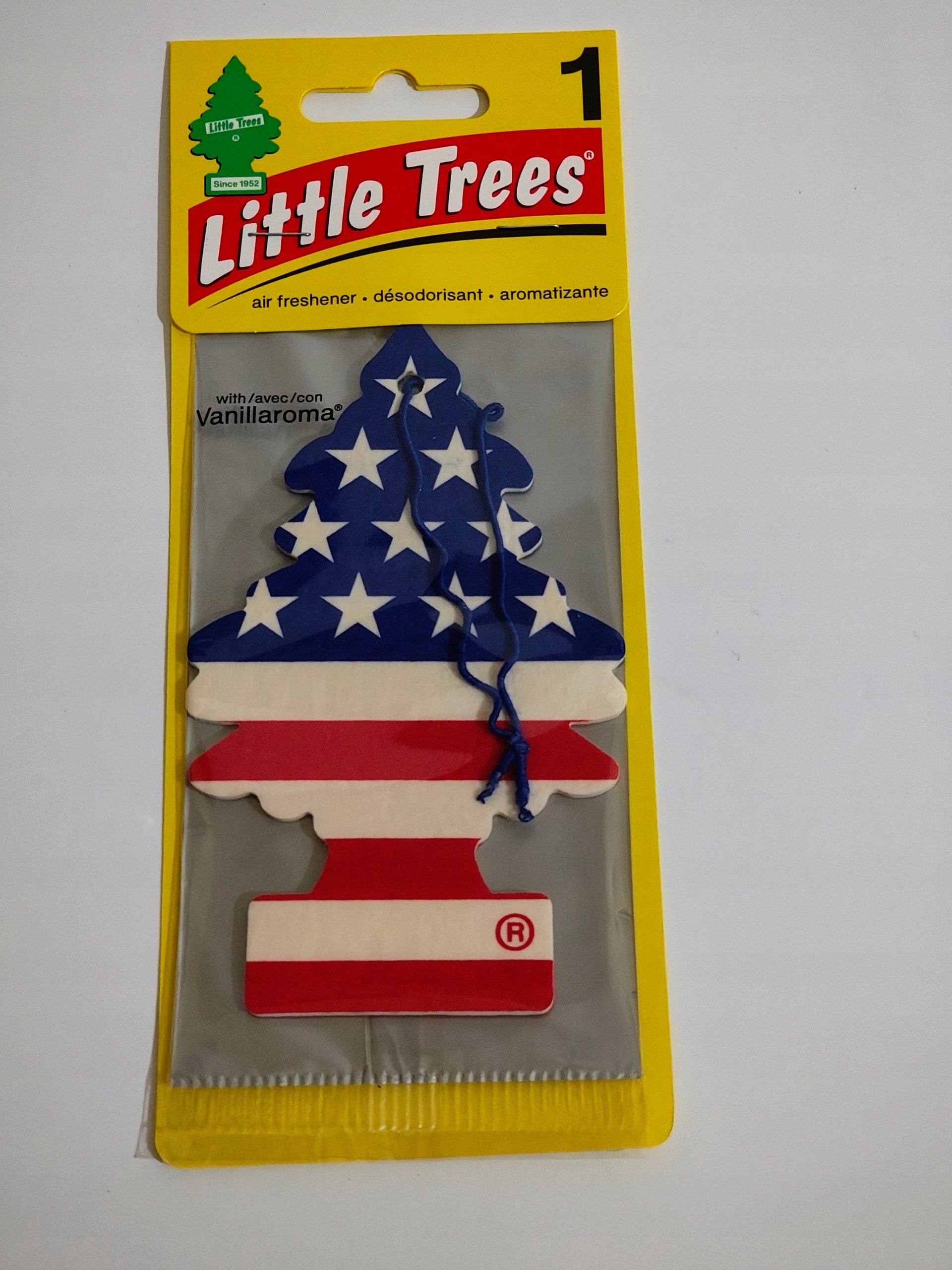 FRAGRANCE TREE FLAG OF AMERICA LITTLE TREES FROM USA