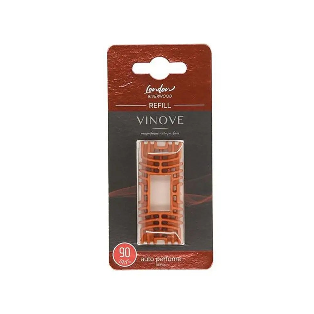 FRAGRANCE VINOVE REFILL LONDON RIVER WOOD AIR FRESHENER CARTRIDGE Manufacturer's catalog number VINOVE