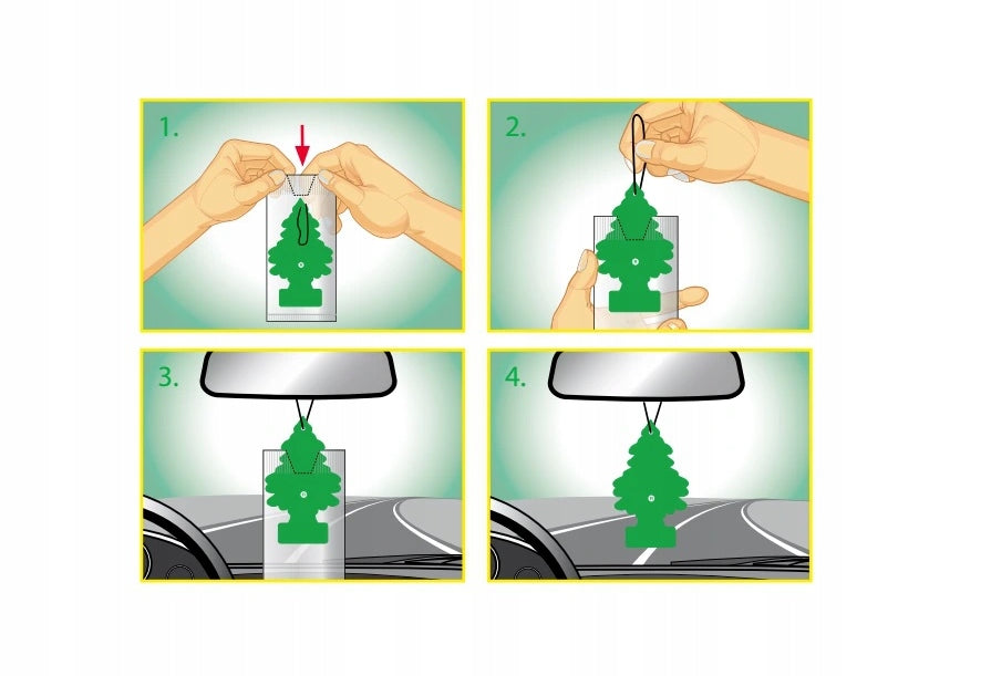 FRAGRANCE W-B NEW CAR /3 PACK/ Manufacturer Wunder-Baum