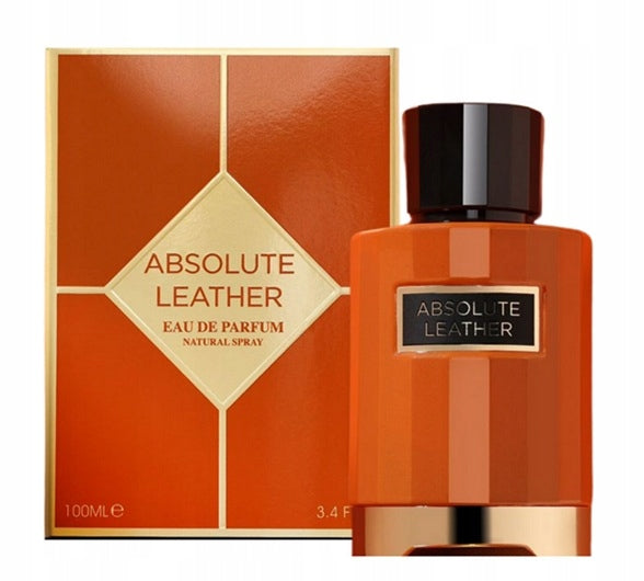 FRAGRANCE WORLD ABSOLUTE LEATHER 100ML UNISEX EAU DE PARFUM FOR WOMEN
