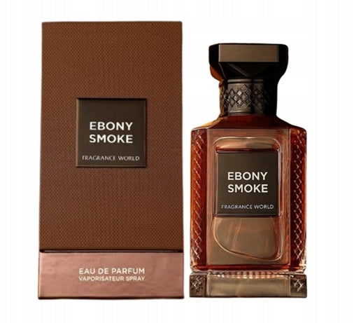 FRAGRANCE WORLD EBONY SMOKE 150ML UNISEX ARABIC PERFUME FOR MEN