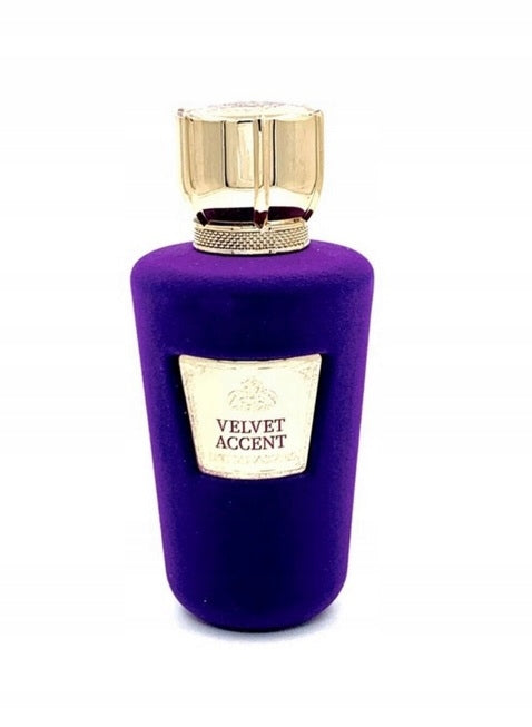 FRAGRANCE WORLD Velvet Accent 100ml Perfume Unisex Elegance and Style Brand Fragrance World