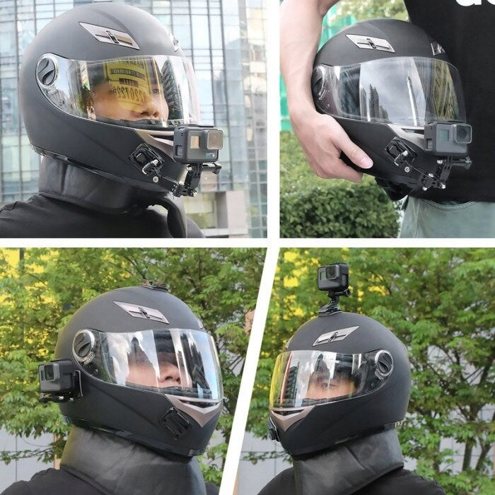 FRAME HELMET HOLDER FOR MOTORBIKE FOR GOPRO SJCAM CAMERAS EKEN HELMET MOUNT Kind head/helmet mount