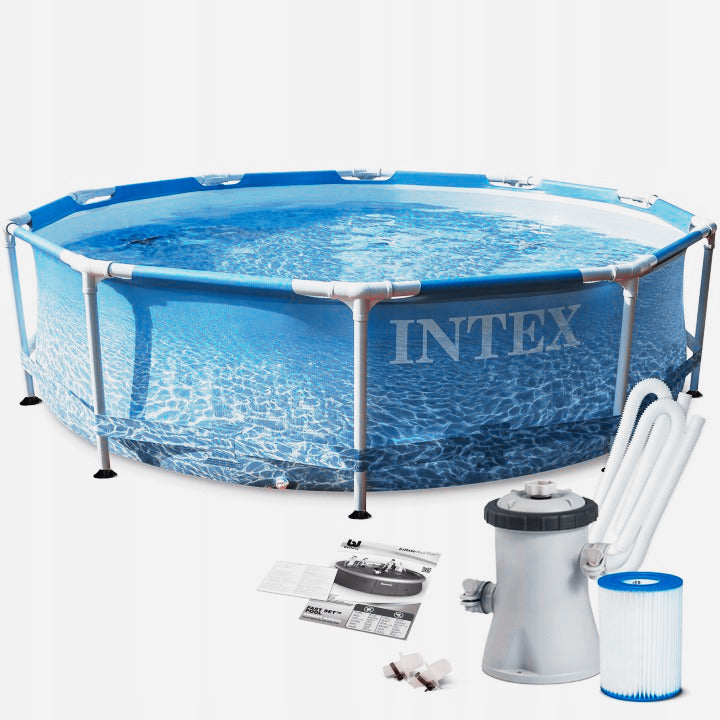 FRAME POOL 305x76cm INTEX 28208 + PUMP + FILTER