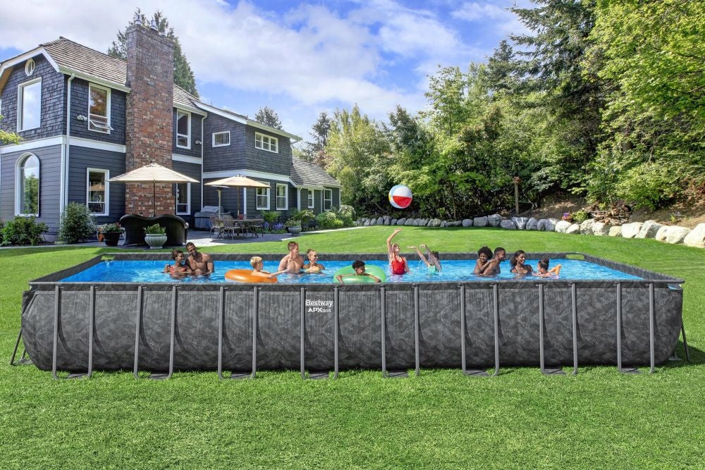 FRAME POOL GARDEN ALL YEAR ROUND 956x488x132 APX SET 13in1 BESTWAY 561KJ Length 956 cm