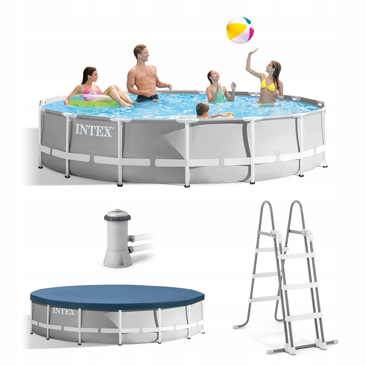 FRAME POOL PRISM FRAME 457X107CM INTEX