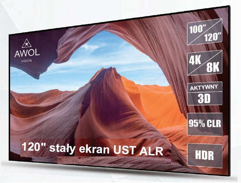 FRAME PROJECTION SCREEN 100 Cali AWOL ALR-C100 223.5 x 126.5cm 16:9