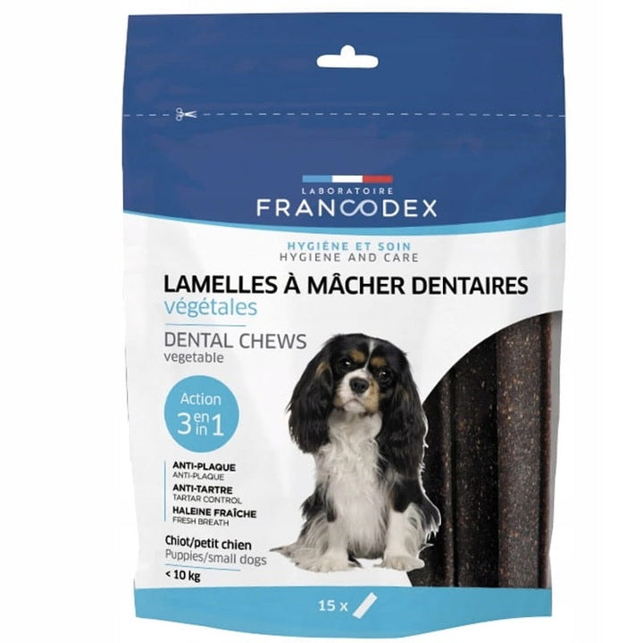 FRANCODEX - Biting strips S 15 pcs. 228g - DENTAL TREATS Manufacturer code FR-172364
