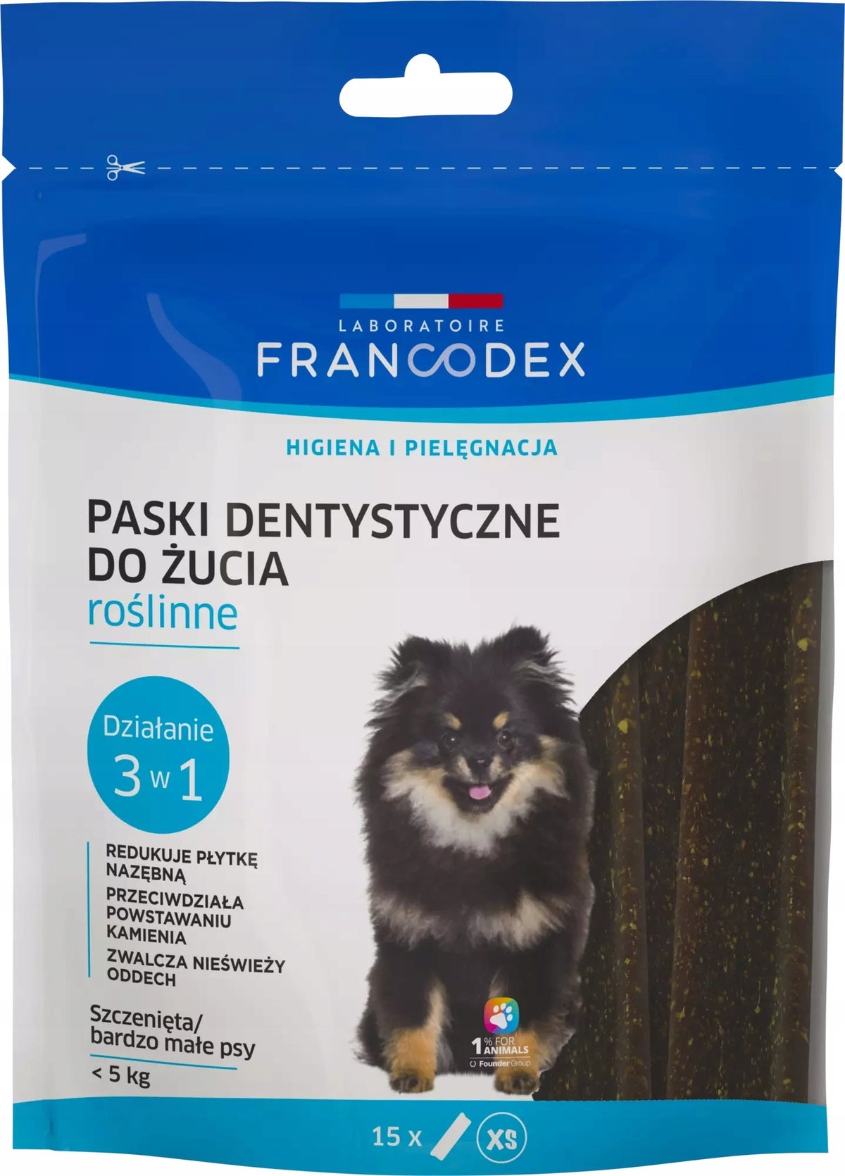 FRANCODEX DENTAL STRIPS REMOVING STONE XS 114G
