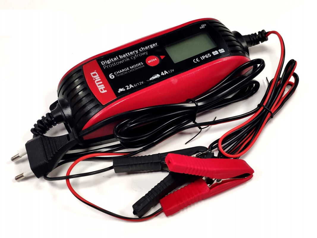 FREEBIES# Digital pulse rectifier 6V/12V 2A/4A AMiO Brand Amio