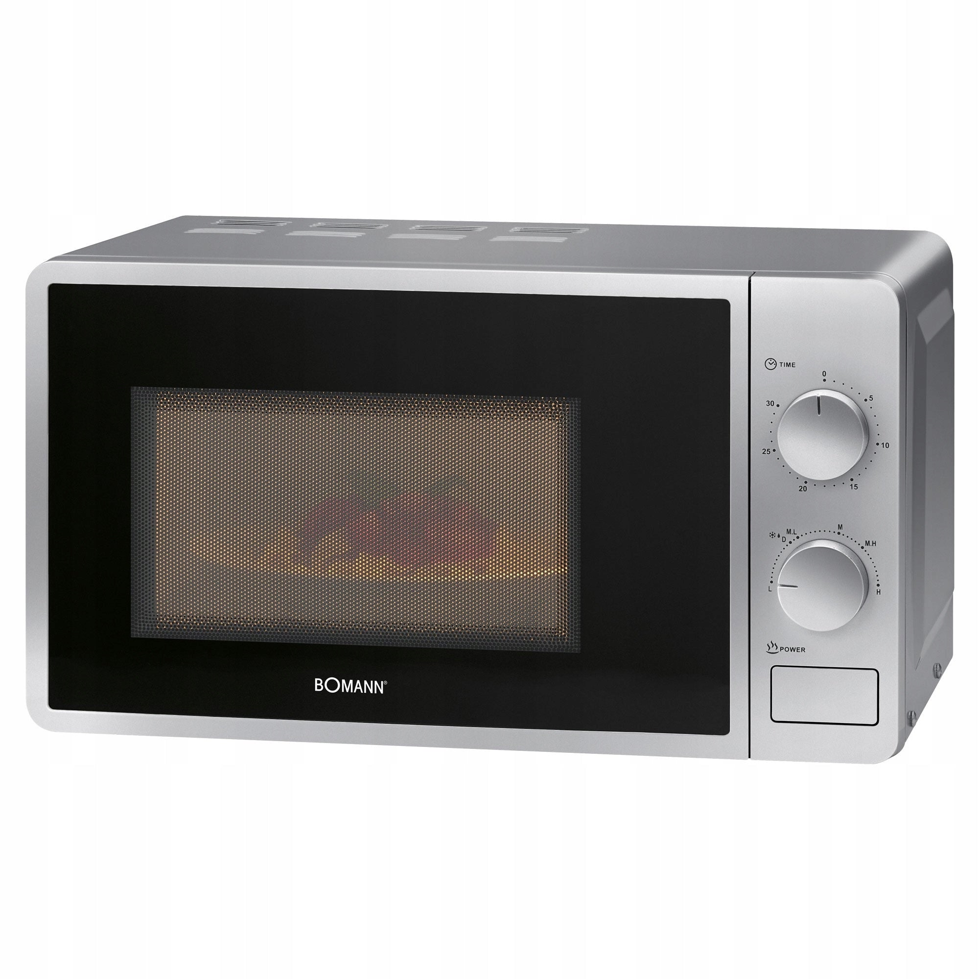 FREESTANDING MICROWAVE OVEN BOMANN MWG CB SILVER Brand Bomann